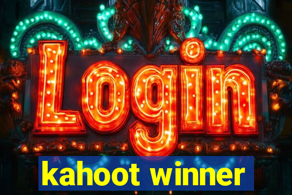 kahoot winner